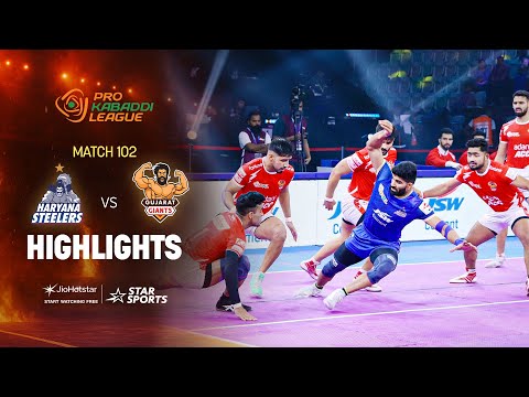 Thumbnail for Haryana Steelers storm into playoffs with big win | HIGHLIGHTS | PKL 12