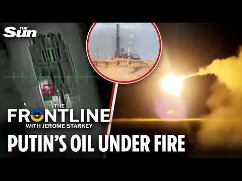 Thumbnail for Putin under strain as Ukraine wipes out ANOTHER key Russian oil refinery