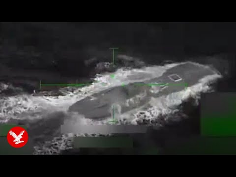 Thumbnail for Trump shares footage of missile strike on 'drug submarine'
