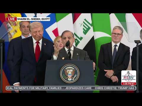 Thumbnail for WATCH: President Trump Delivers Remarks at the 'Peace in the Middle East' Event - 10/13-25