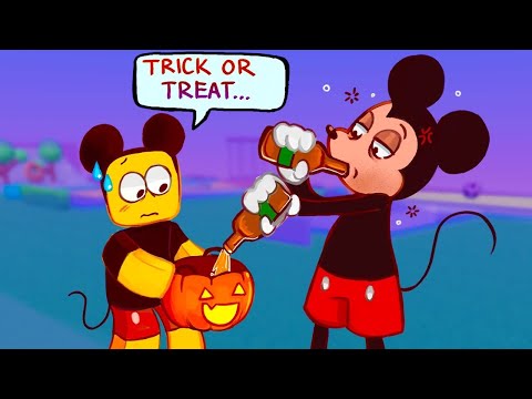 Thumbnail for SPOOKILY TROLLING as MICKEY on ROBLOX VOICE CHAT