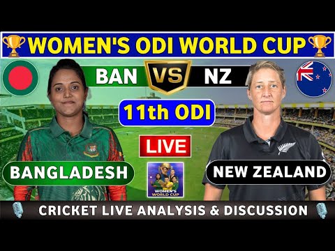 Thumbnail for Bangladesh Women vs New Zealand Women, 11th ODI Match Analysis and Discussion BANW vs NZW 11th Match