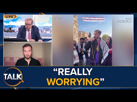 Thumbnail for “Utterly Unforgivable” | Pro-Palestine Protesters Call For ‘Holy War’ Against Israel