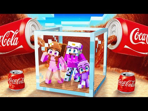 Thumbnail for Coca Cola Tsunami vs Doomsday Bunker in Minecraft