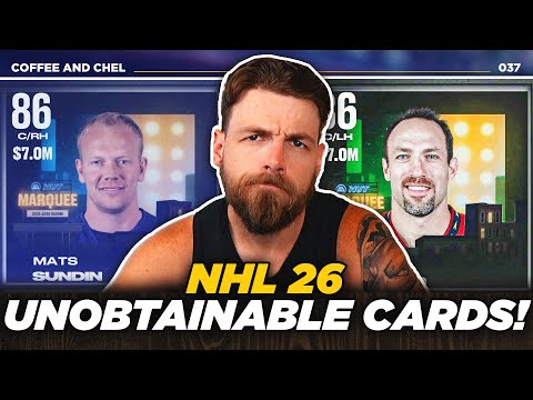 Thumbnail for UNOBTAINABLE CARDS! | NHL 26 COFFEE AND CHEL EP 37