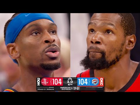 Thumbnail for MUST-SEE 2OT ENDING Thunder vs Rockets 🤯 | October 21, 2025