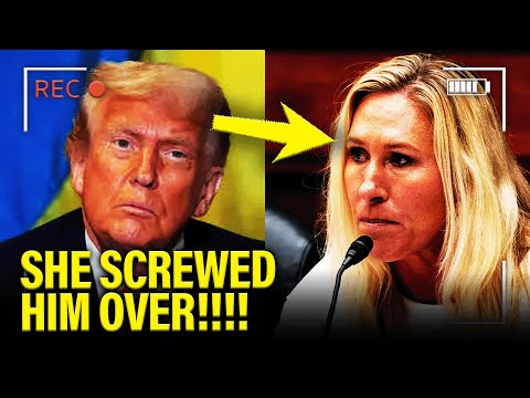 Thumbnail for Marjorie Taylor Greene THROWS Trump UNDER BUS on SHUTDOWN