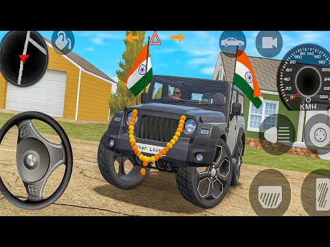 Thumbnail for Modified Mahindra Thar Car Games: Indian Cars (Gadi Wala Game) - Car Game Android Gameplay 2025