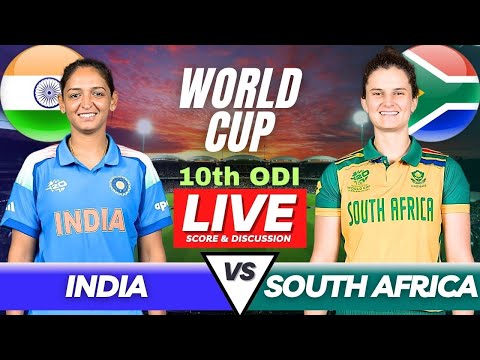 Thumbnail for Live INDW vs SAW 10th ODI, India W vs South Africa W Live Cricket Match Today, IND vs SA Women WC