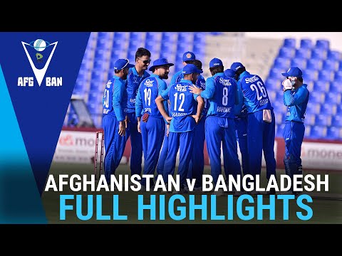 Thumbnail for Full Match Highlights | Afghanistan vs Bangladesh | ODI Series | Match 01 | ACB | 311U