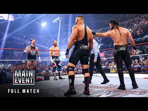 Thumbnail for FULL MATCH: CM Punk & Sami Zayn vs. Seth Rollins & Bron Breakker: Saturday Night’s Main Event