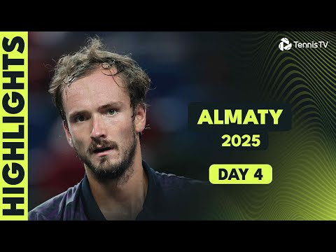 Thumbnail for Medvedev vs Walton; Khachanov Begins Title Defence I Almaty 2025 Day 4 Highlights