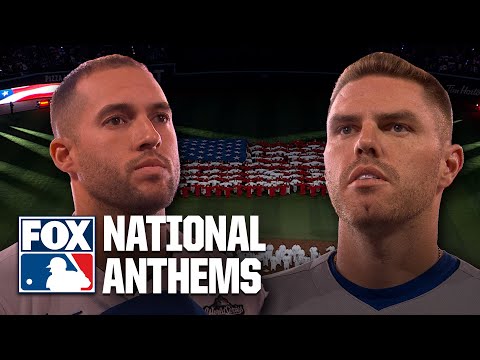 Thumbnail for Dodgers vs. Blue Jays World Series: United States 🇺🇸 & Canada's 🇨🇦 National Anthem before Game 1