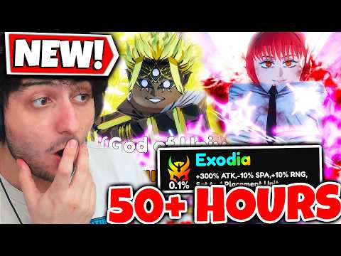 Thumbnail for I Spent 50+ HOURS Getting OVERPOWERED 0.0045% Units in Roblox!