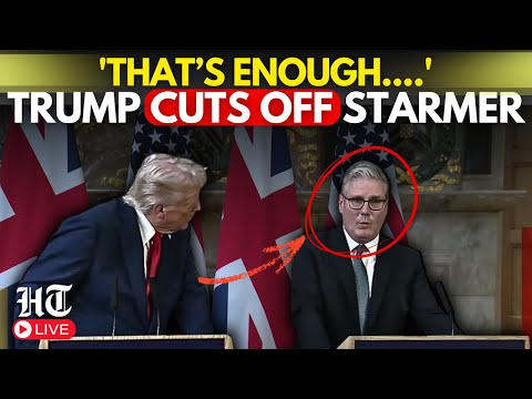 Thumbnail for LIVE | 'No, I Don't Agree...': Trump EXPLODES On Starmer; Stuns Reporters In Explosive Briefing