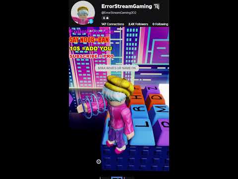 Thumbnail for 🔴Playing Roblox With Every Viewer Live! (ASMR)