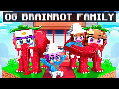 Thumbnail for Having an OG BRAINROT FAMILY In Minecraft!