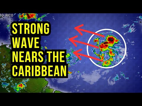 Thumbnail for Strong Wave moving to the Caribbean Could Form...