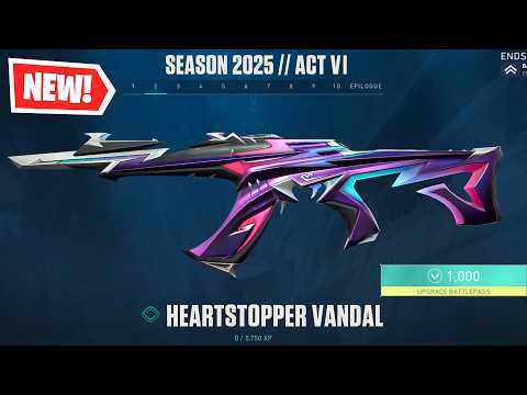 Thumbnail for NEW Season 2025 Act 6 Battle Pass for VALORANT Showcase!