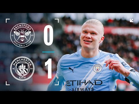Thumbnail for HIGHLIGHTS! Brentford 0-1 City | Early Haaland strike at Brentford earns landmark win for Guardiola
