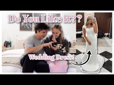 Thumbnail for Showing My Fiancé & Dad Wedding Dresses I Tried On But Didn't Get!! 👗