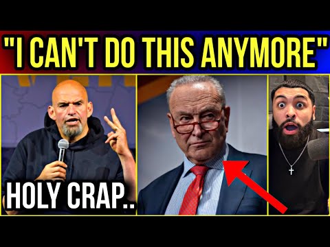 Thumbnail for John Fetterman LEAVES The Democrat Party LIVE ON STAGE As Chuck Schumer LOSES CONTROL!!