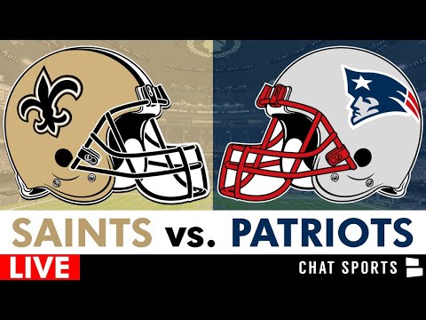 Thumbnail for Saints vs. Patriots Live Streaming Scoreboard, Free Play-By-Play, Highlights | 2025 NFL Week 6
