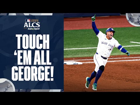 Thumbnail for GO-AHEAD GEORGE! 😱 George Springer crushes a 3-run HR to give the Blue Jays the LEAD in Game 7! 💣