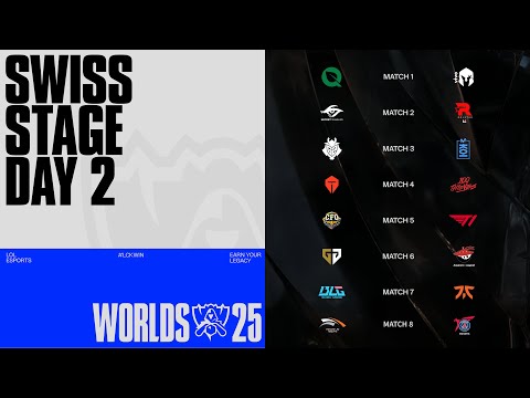 Thumbnail for 스위스 스테이지 Day 2 | 2025 월드 챔피언십