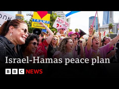 Thumbnail for Huge crowds in Israel and Gaza celebrate ceasefire and hostage release deal | BBC News