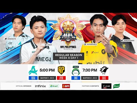 Thumbnail for 🔴 LIVE | MPL PH S16 | FILIPINO - Week 8 Day 1