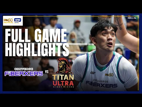 Thumbnail for CONVERGE vs. TITAN ULTRA | FULL GAME HIGHLIGHTS | PBA SEASON 50 PHILIPPINE CUP | OCT 11, 2025