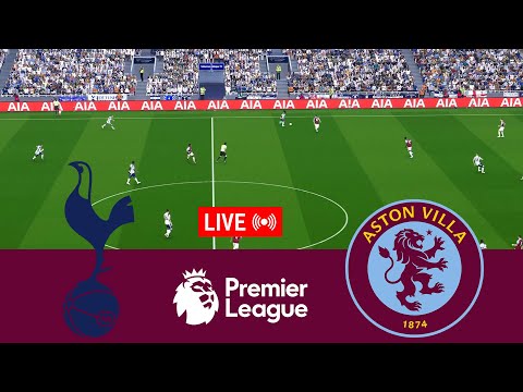 Thumbnail for [LIVE] Tottenham Hotspur vs Aston Villa Premier League 25/26 Full Match - Video Game Simulation