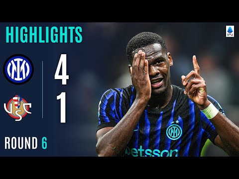 Thumbnail for INTER-CREMONESE 4-1 | HIGHLIGHTS | Inter Seals Four-Goal Thriller at Home | SERIE A 2025/26