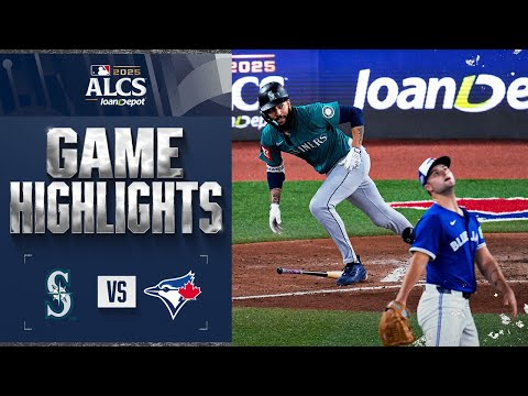 Thumbnail for Mariners vs. Blue Jays ALCS Game 2 Highlights (10/13/25) | MLB Highlights