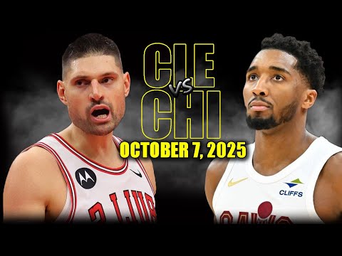 Thumbnail for Cleveland Cavaliers vs Chicago Bulls Full Game Highlights - October 7, 2025 | NBA Preseason