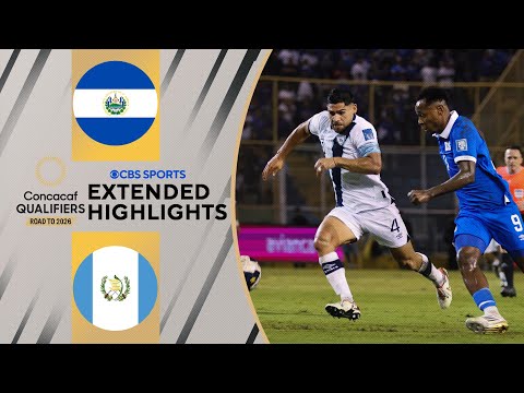 Thumbnail for El Salvador vs. Guatemala: Extended Highlights | CONCACAF World Cup Qualifiers | CBS Sports