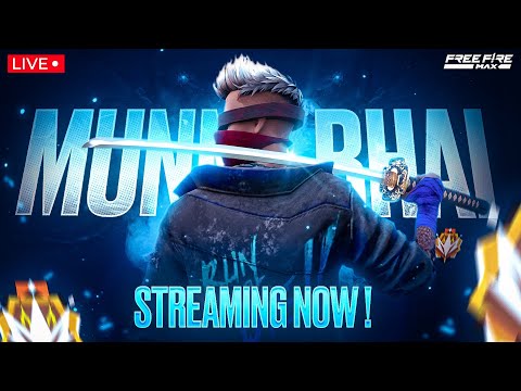 Thumbnail for Grandmaster Live Rank Push Free Fire Telugu  - Munna Bhai is Live  - Telugu Gaming Live #MBG