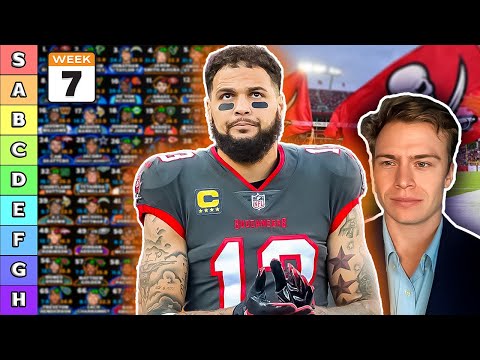Thumbnail for Top 70 WR & RB Rankings - Week 7 Fantasy Football