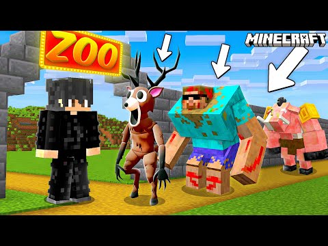 Thumbnail for I Opened a Zoo with ALL FAMOUS MOB in Minecraft