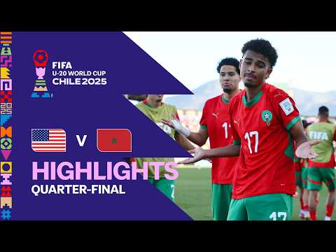 Thumbnail for USA vs Morocco Highlights | FIFA U-20 World Cup Chile 2025