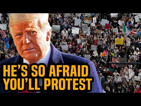 Thumbnail for Trump is TERRIFIED of UNSTOPPABLE massive protests