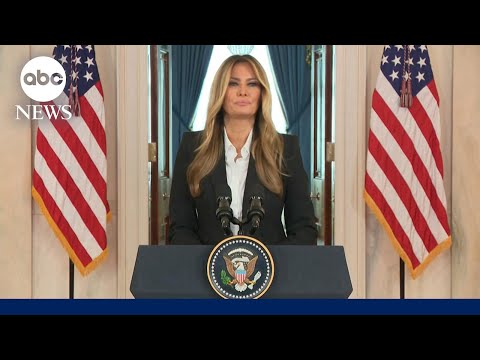 Thumbnail for Melania Trump announces 'open channel' to Putin on kids caught in Russia-Ukraine war