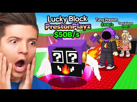 Thumbnail for I Made my OWN LUCKY BLOCK in Steal a Brainrot