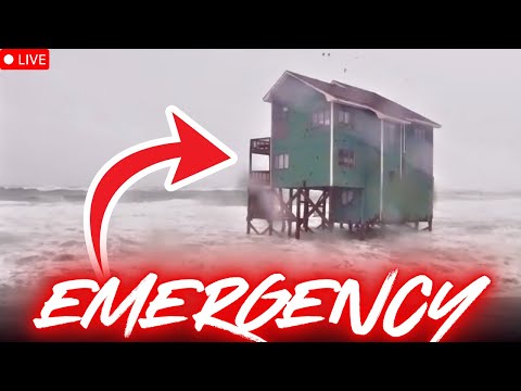 Thumbnail for 🔴 STATE OF EMERGENCY -  HOMES THREATENED -  NOR'EASTER FLOODING - STORM SURGE!! NEW JERSEY - LIVE