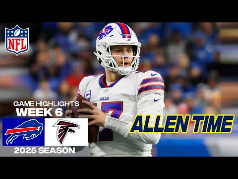 Thumbnail for Bills vs. Falcons FULL GAME Week 6 | 2025 NFL Highlights