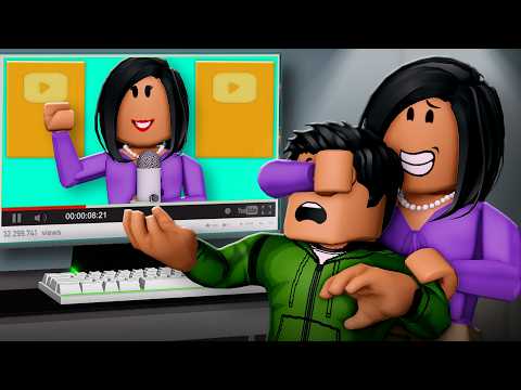 Thumbnail for His Mom Was SECRETLY A YOUTUBER! (A Roblox Movie)