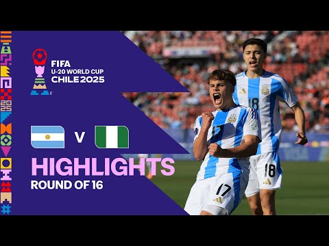 Thumbnail for Argentina vs Nigeria Highlights | FIFA U-20 World Cup Chile 2025
