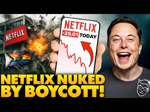 Thumbnail for Netflix Stock COLLAPSES as Millions CANCEL Netflix After Trans Activism in Kids Shows EXPOSED! Elon…