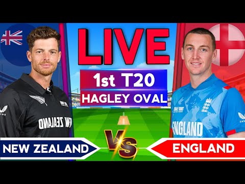 Thumbnail for 🔴LIVE - New Zealand vs England Live | Eng vs Nz 1st T20  Live | Eng vs Nz Live Match Today